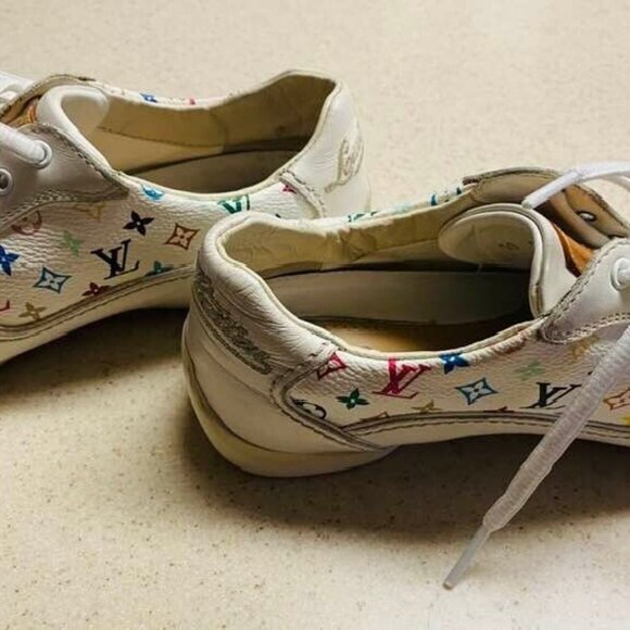 SOLD on Mercari. Authentic LV Murakami Sneakers Size 35 Limited Edition - Picture 6 of 9